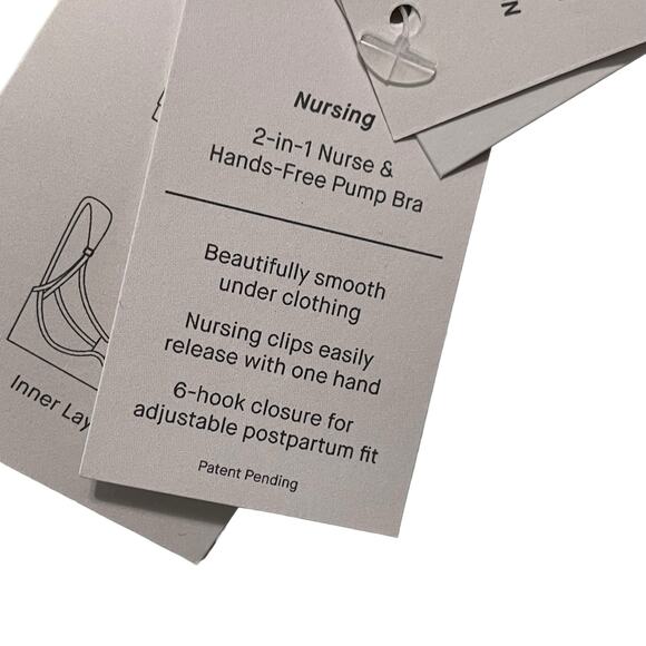 Auden Nursing Bra Womens Size Medium Tan Nursing and Pumping Bra Wireless 281R3 - Picture 12 of 15